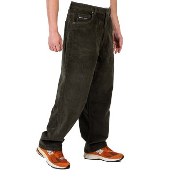 Reell Baggy Cord dark green Hose