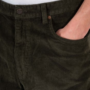 Reell Baggy Cord dark green Hose
