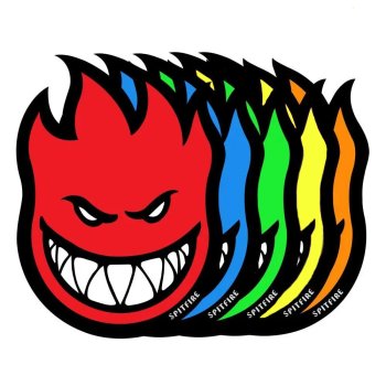 Spitfire Fireball assorted colors Large Sticker