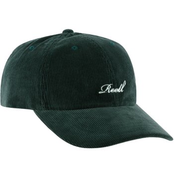 Reell Single Script dark green Cord Cap