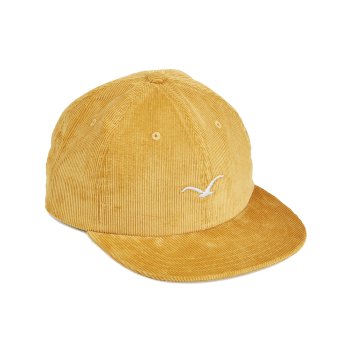 Cleptomanicx Cord Möwe golden yellow 25 Snap Back Cap