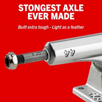 Ace 44 AF1 8.25 silver Inverted Hollow Achsen Set