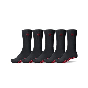 Globe OG Logo Hi Crew black 5er Pack Socken