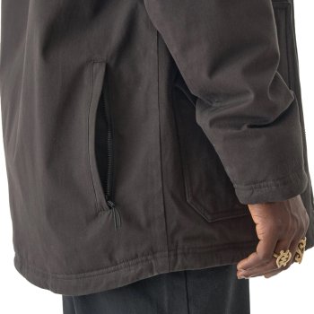 Cleptomanicx Winter Larum Original Parka black Jacke