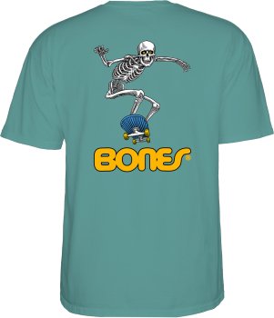 Powell Peralta Tucking Skeleton II aquatic T-Shirt Powell Peralta Tucking Skeleton II aquatic T-Shirt