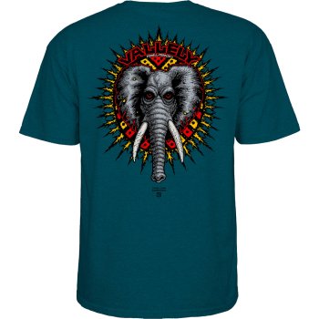 Powell Peralta Vallely Elephant midnight teal T-Shirt Powell Peralta Vallely Elephant midnight teal T-Shirt