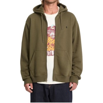 Volcom Single Stone sage leaf Hooded Zipper
