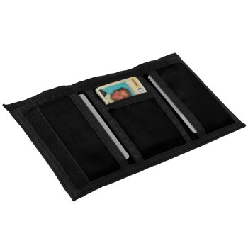 Thrasher Skate Mag Trifold Velcro black Geldbeutel