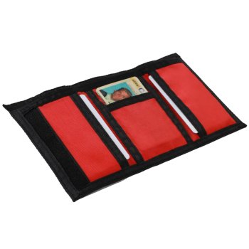 Thrasher Skate Mag Trifold Velcro red Geldbeutel