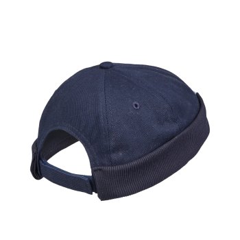 Cleptomanicx Brimless dark navy Cap