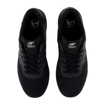 New Balance Numeric Jamie Foy 306 black/nightwatch green Cupsole Schuhe