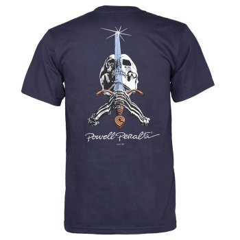 Powell Peralta Skull & Sword navy T-Shirt