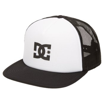 DC Gas Station black/white Trucker Kids Cap