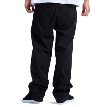 DC Worker Relaxed black Chino Hose