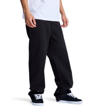 DC Worker Relaxed black Chino Hose