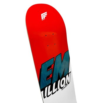 Emillion Fibertech Logo red 8.5 Deck
