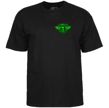 Powell Peralta Winged Ripper green blacklight T-Shirt