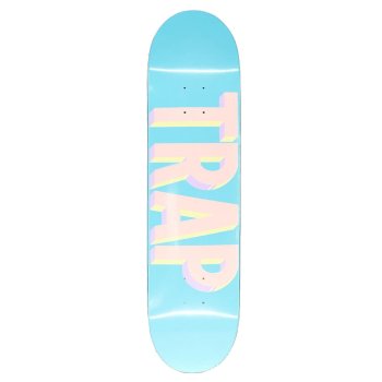 Trap Block Logo blue 7.75 Deck