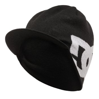 DC Big Star black Visor Beanie