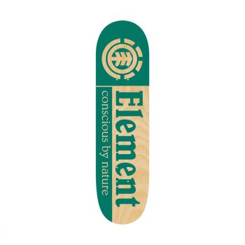 Element Team Section CBN natural/teal 8.5 Deck