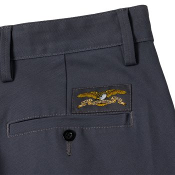 Anti Hero Hecho por Skate charcoal Chino Hose