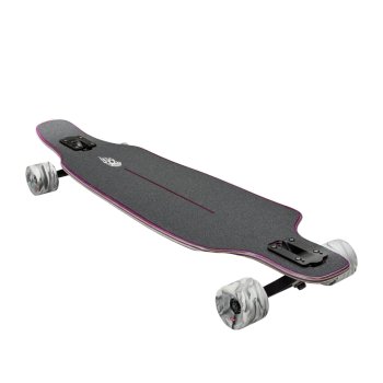 Globe Outlier purple Flames 36 Komplett Longboard
