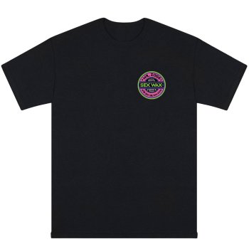 Sex Wax OG Logo fluoro black T-Shirt