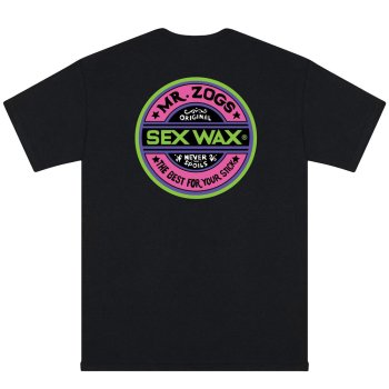 Sex Wax OG Logo fluoro black T-Shirt