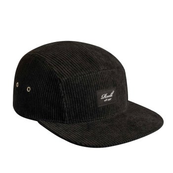 Reell 5-Panel black Cord Cap