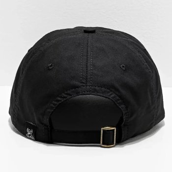 Toy Machine Monster Unstructured black Strapback Cap