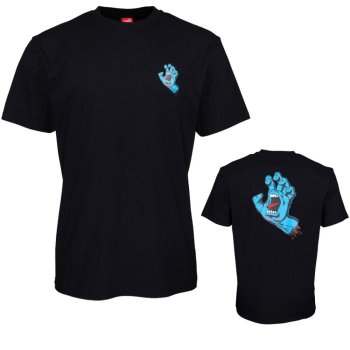 Santa Cruz Screaming Hand Chest black Kids T-Shirt