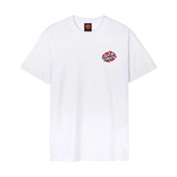Santa Cruz Grabke Exploding Dot Chest white T-Shirt