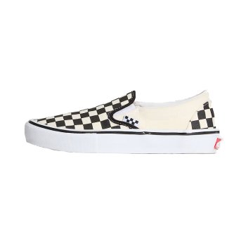 Vans Slip On Skate black/off white checkered Schuhe