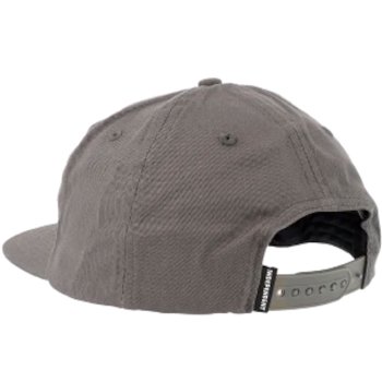 Independent Bar Logo Unstructured charcoal Snapback Cap