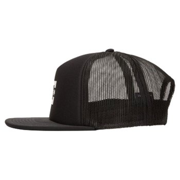 DC Gas Station black Trucker Kids Cap