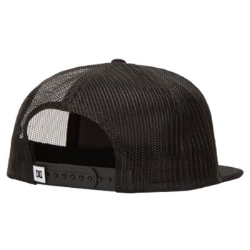 DC Gas Station black Trucker Kids Cap