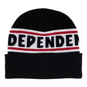 Independent Bar Logo Skull black Beanie