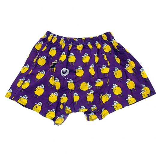 Lousy Livin Zitrone purple Boxershort