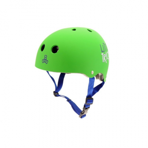 Triple 8 Little Tricky V2 green Rubber XXS/XS Kids Helm