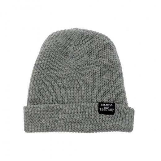 Thrasher Skategoat/Skate & Destroy grey Beanie