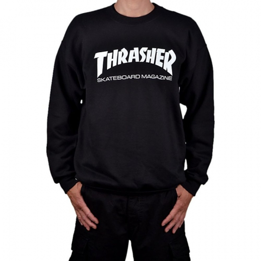 Thrasher Hometown black Sudadera