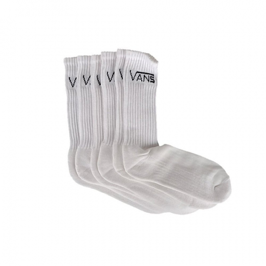 Vans Classic Crew white 3er Pack Socken