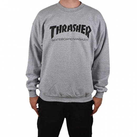Thrasher Hometown grey mottled Sweater