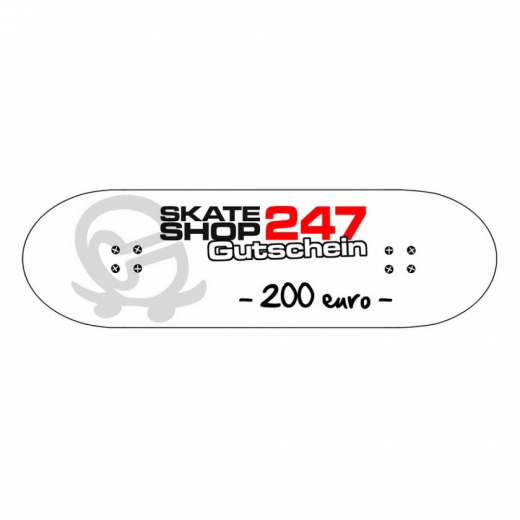 Caramba Skateshop 24/7 - 200€ Gutschein