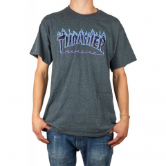 Thrasher Flame dark heather T-Shirt