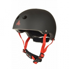 Triple 8 Lil 8 black Rubber XXS/XS Casco Niños