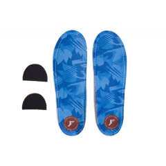 Footprint Gold Orthotic Low Profile camo blue Insole