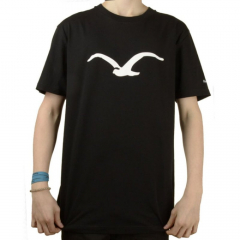 Cleptomanicx Möwe black Camiseta