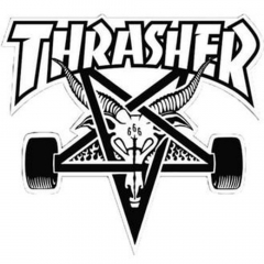 Thrasher Skategoat black Board Sticker