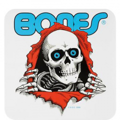 Powell Peralta Ripper clear Small Sticker